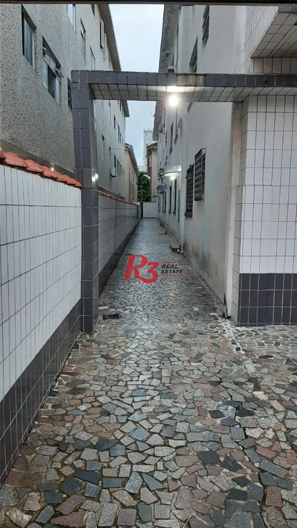 Apartamento com 1 dormitório à venda, 63 m² - Campo Grande - Santos/SP