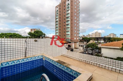 Casa com 3 dormitórios à venda, 180 m² - Boqueirão - Santos/SP