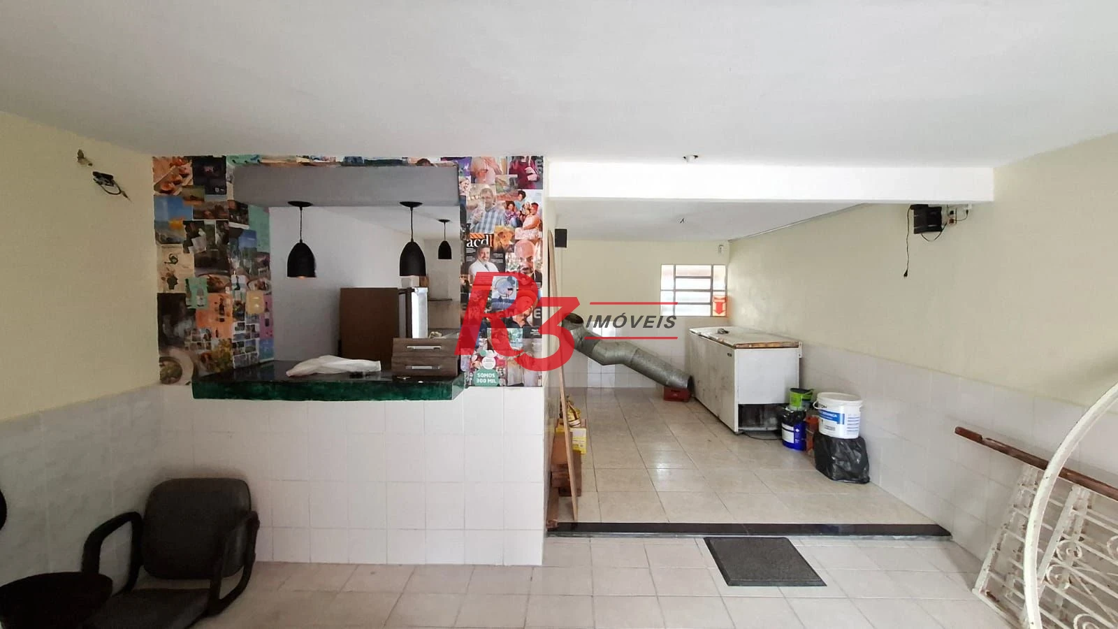 Sobrado para alugar, 250 m² por R$ 5.500,00/mês - Pompéia - Santos/SP