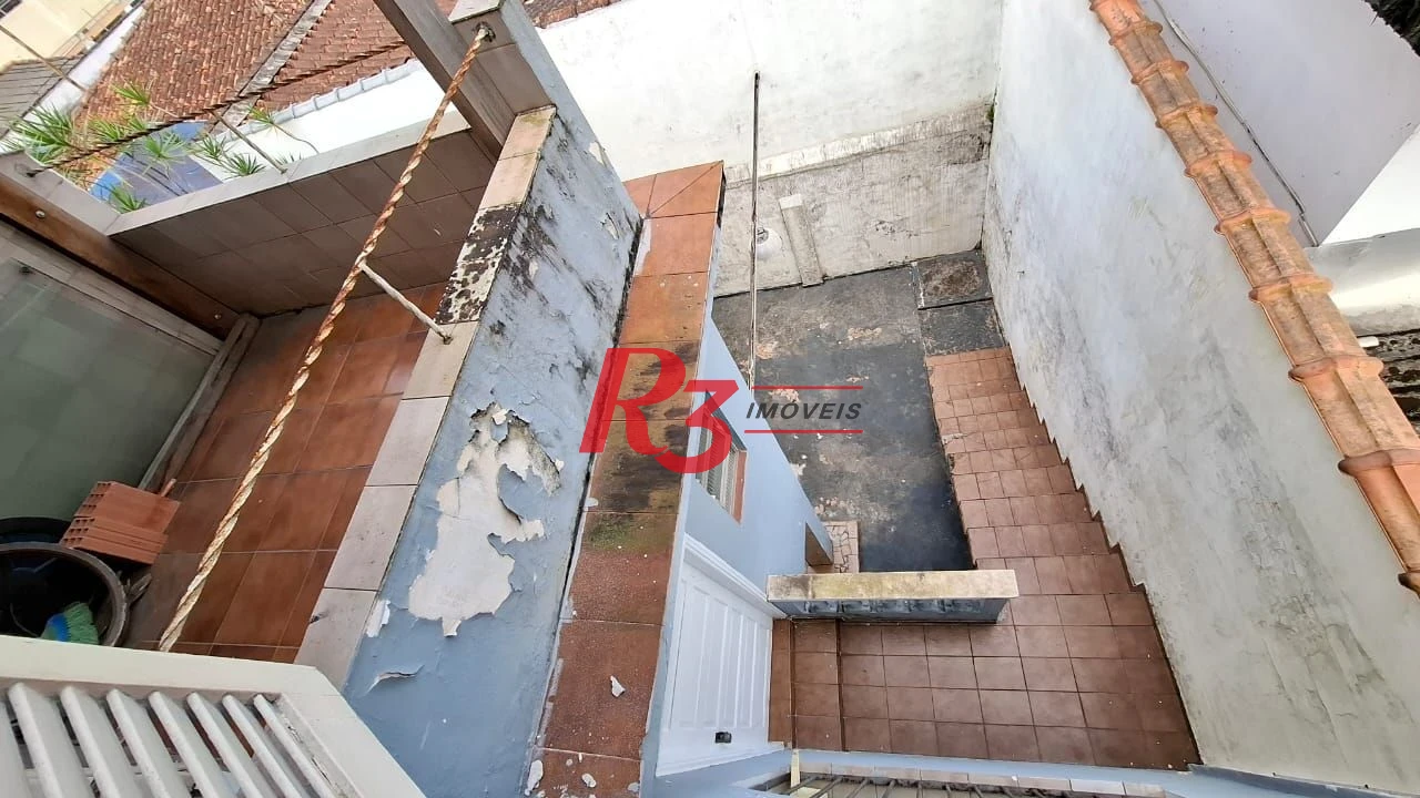 Sobrado para alugar, 250 m² por R$ 5.500,00/mês - Pompéia - Santos/SP