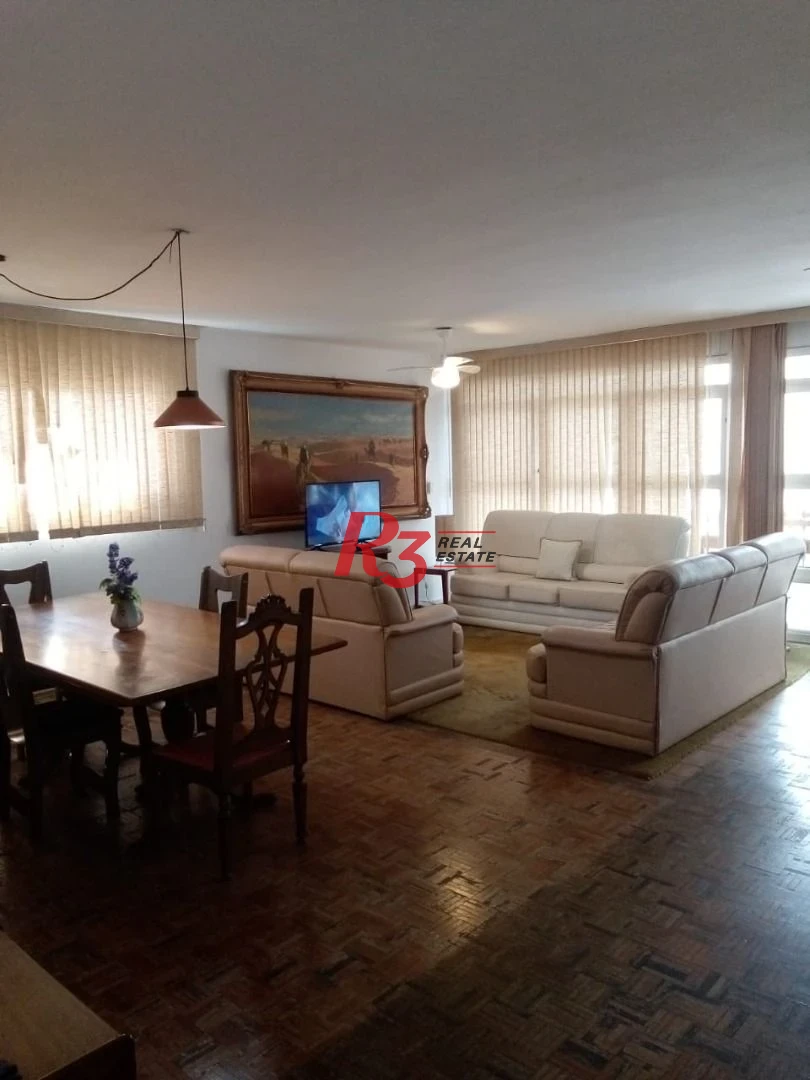 Apartamento com 3 dormitórios à venda, 199 m² - Centro - Guarujá/SP