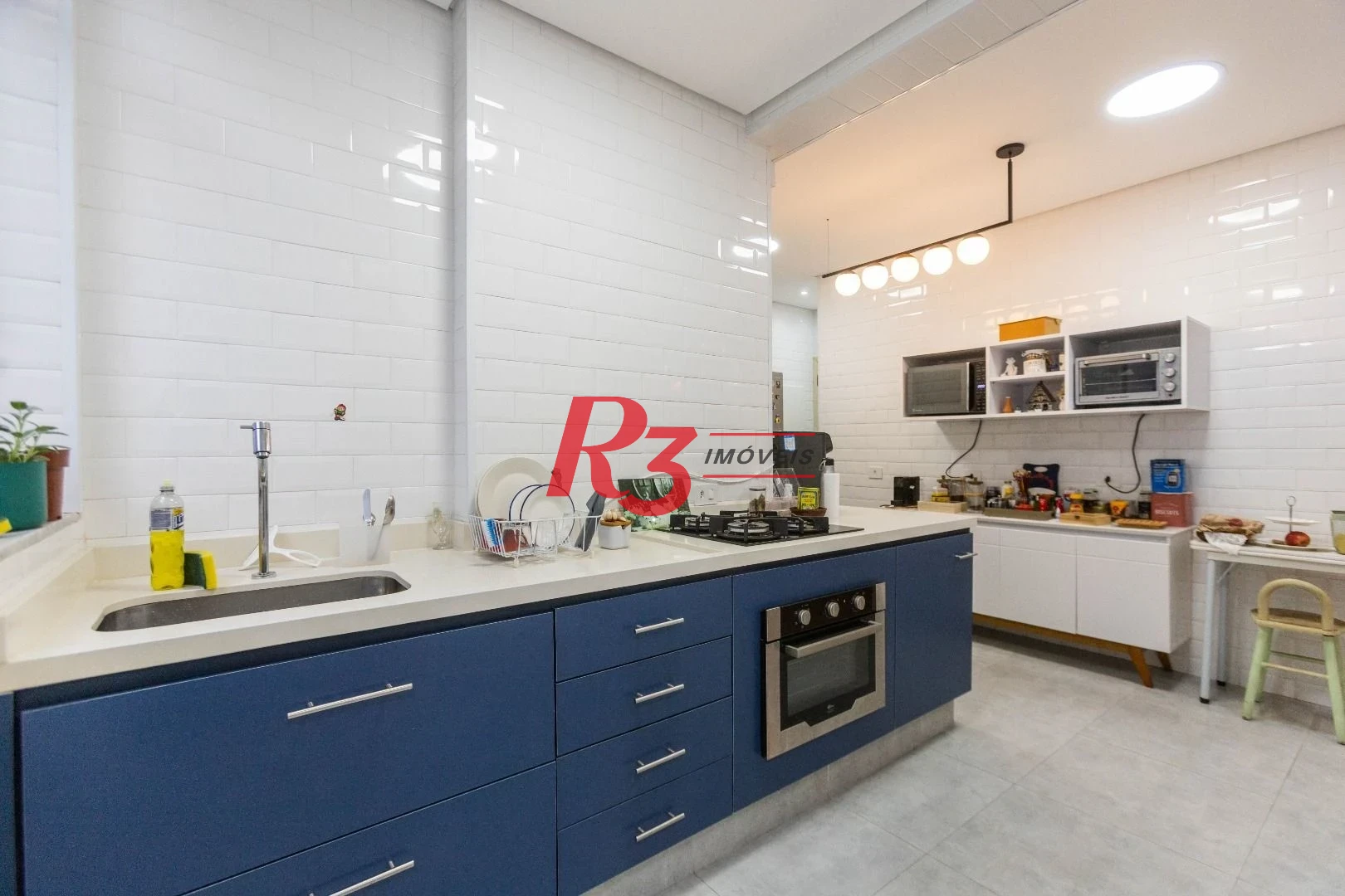 Apartamento com 3 dormitórios à venda, 113 m² - Gonzaga - Santos/SP