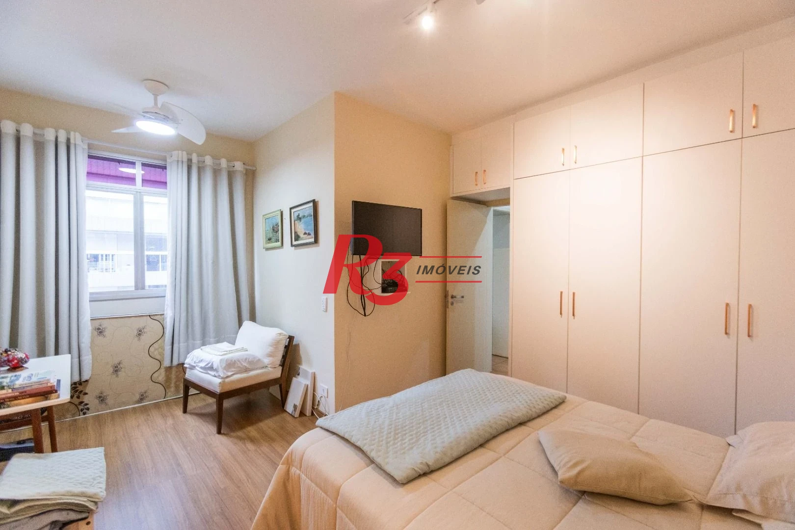 Apartamento com 3 dormitórios à venda, 113 m² - Gonzaga - Santos/SP