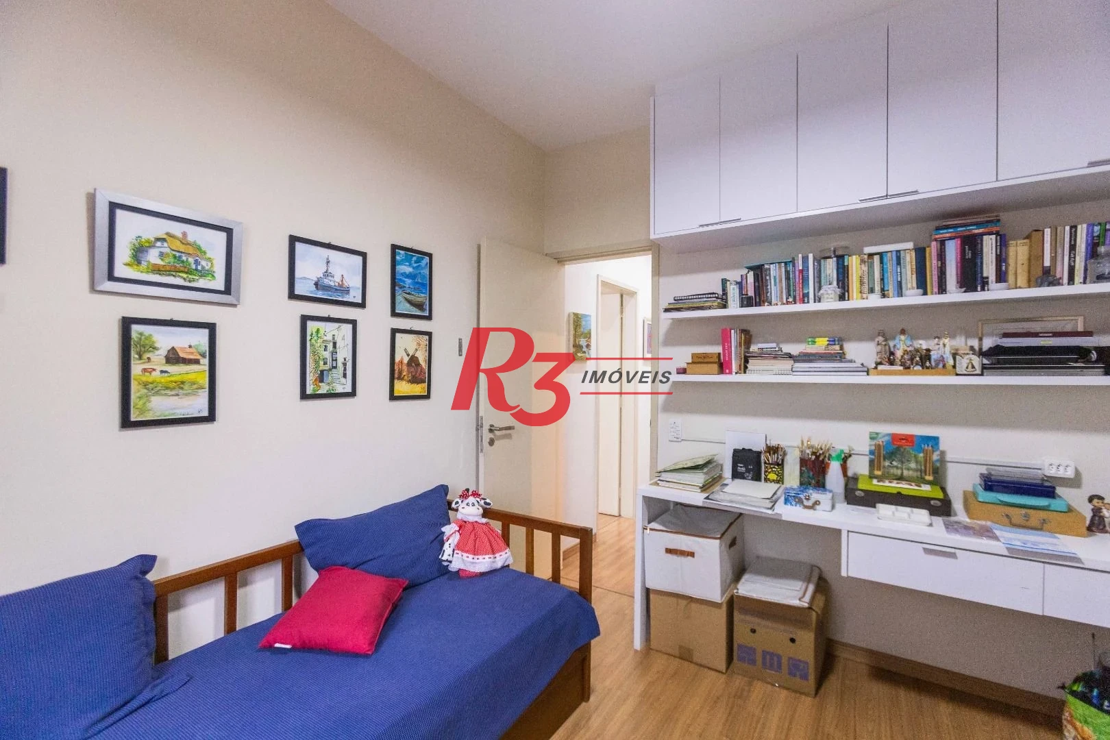 Apartamento com 3 dormitórios à venda, 113 m² - Gonzaga - Santos/SP