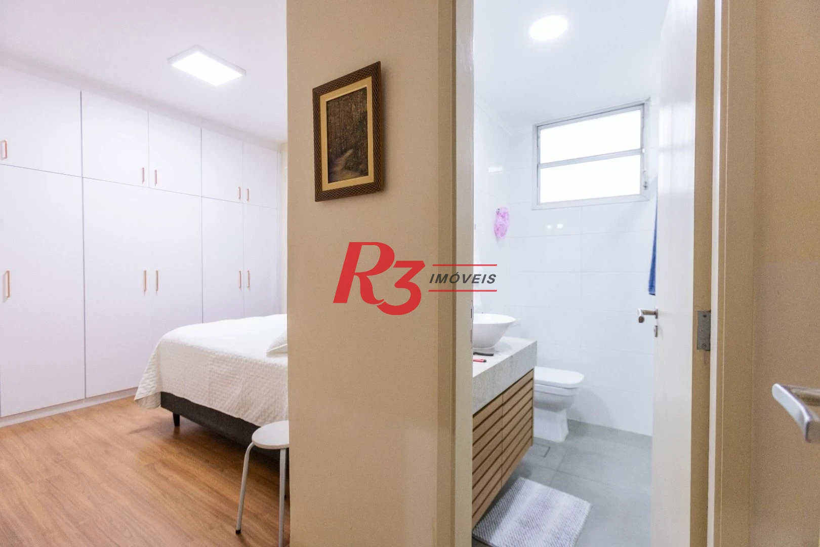 Apartamento com 3 dormitórios à venda, 113 m² - Gonzaga - Santos/SP