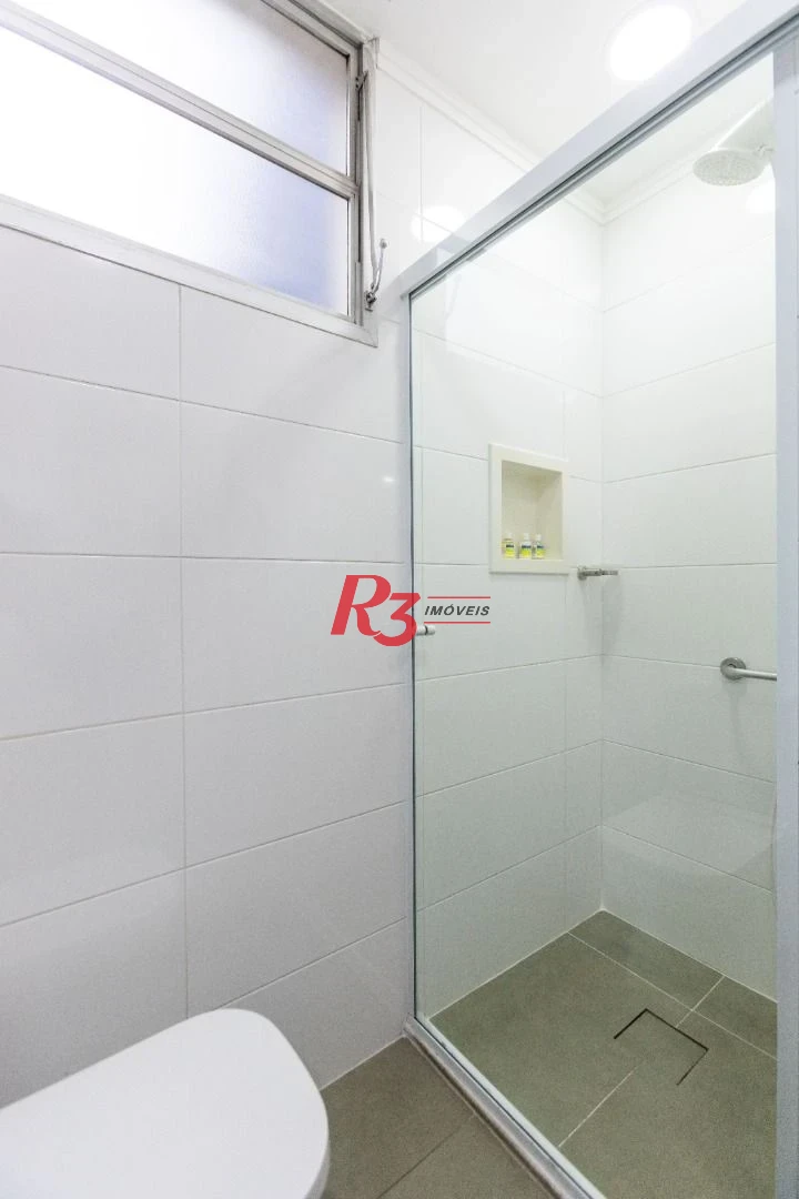 Apartamento com 3 dormitórios à venda, 113 m² - Gonzaga - Santos/SP