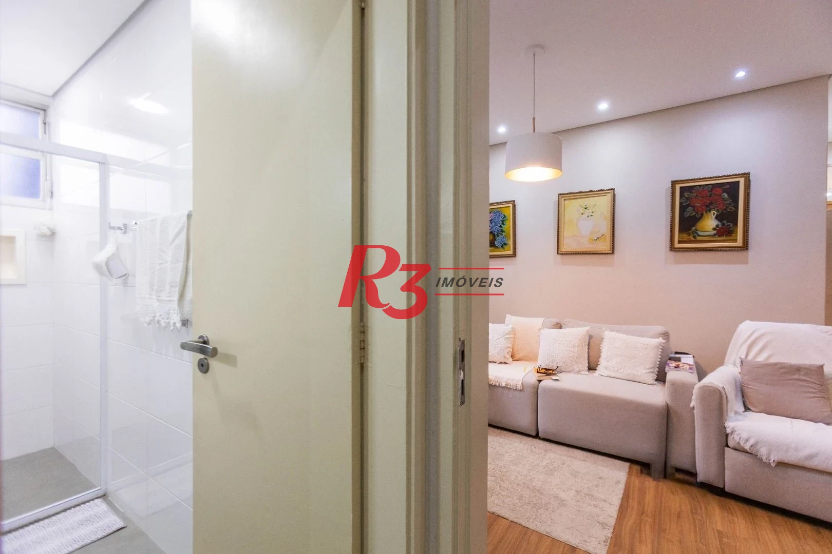 Apartamento com 3 dormitórios à venda, 113 m² - Gonzaga - Santos/SP