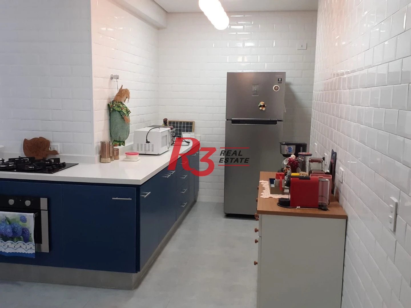 Apartamento com 3 dormitórios à venda, 113 m² - Gonzaga - Santos/SP