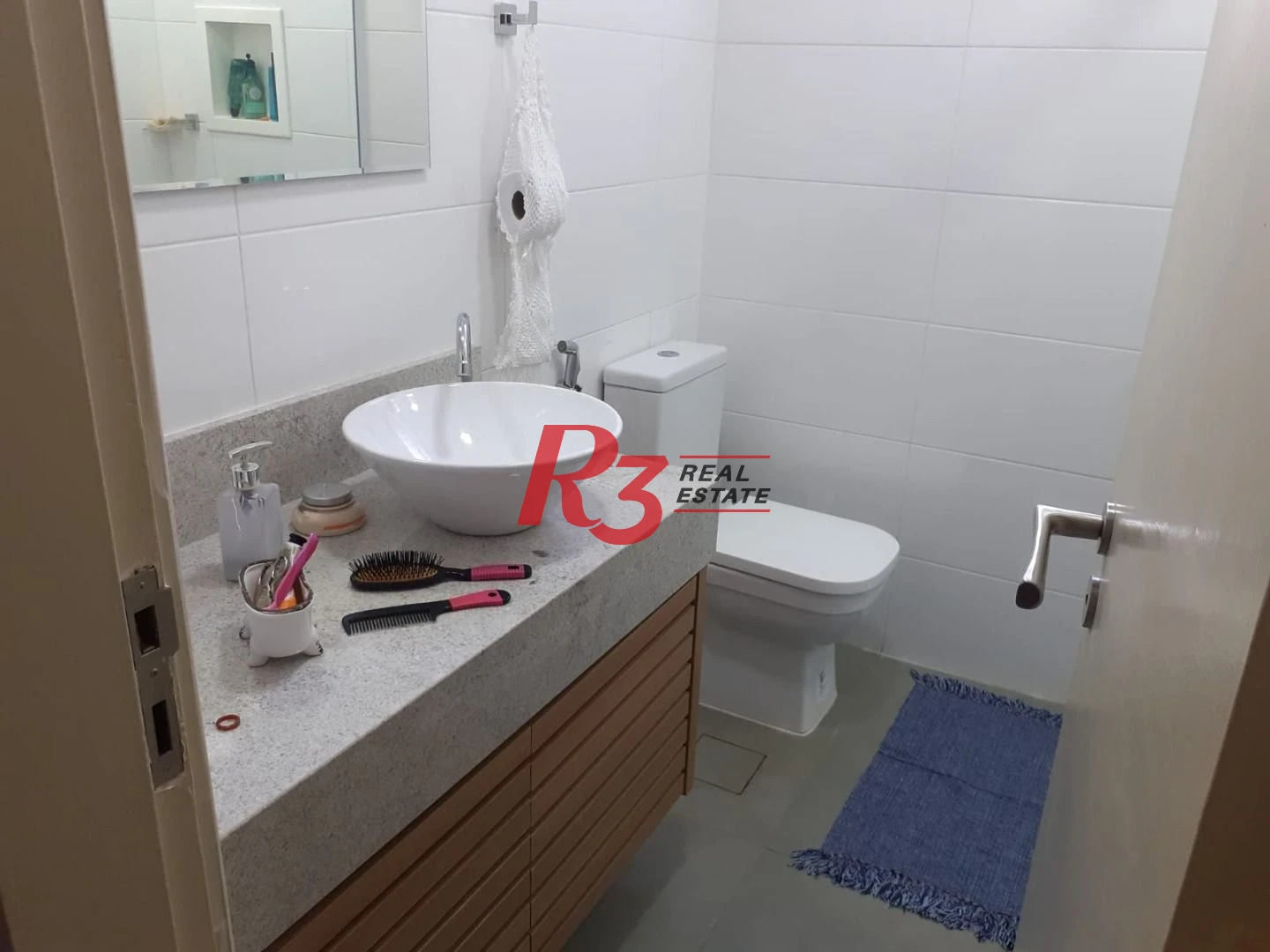 Apartamento com 3 dormitórios à venda, 113 m² - Gonzaga - Santos/SP