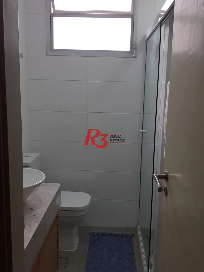 Apartamento com 3 dormitórios à venda, 113 m² - Gonzaga - Santos/SP