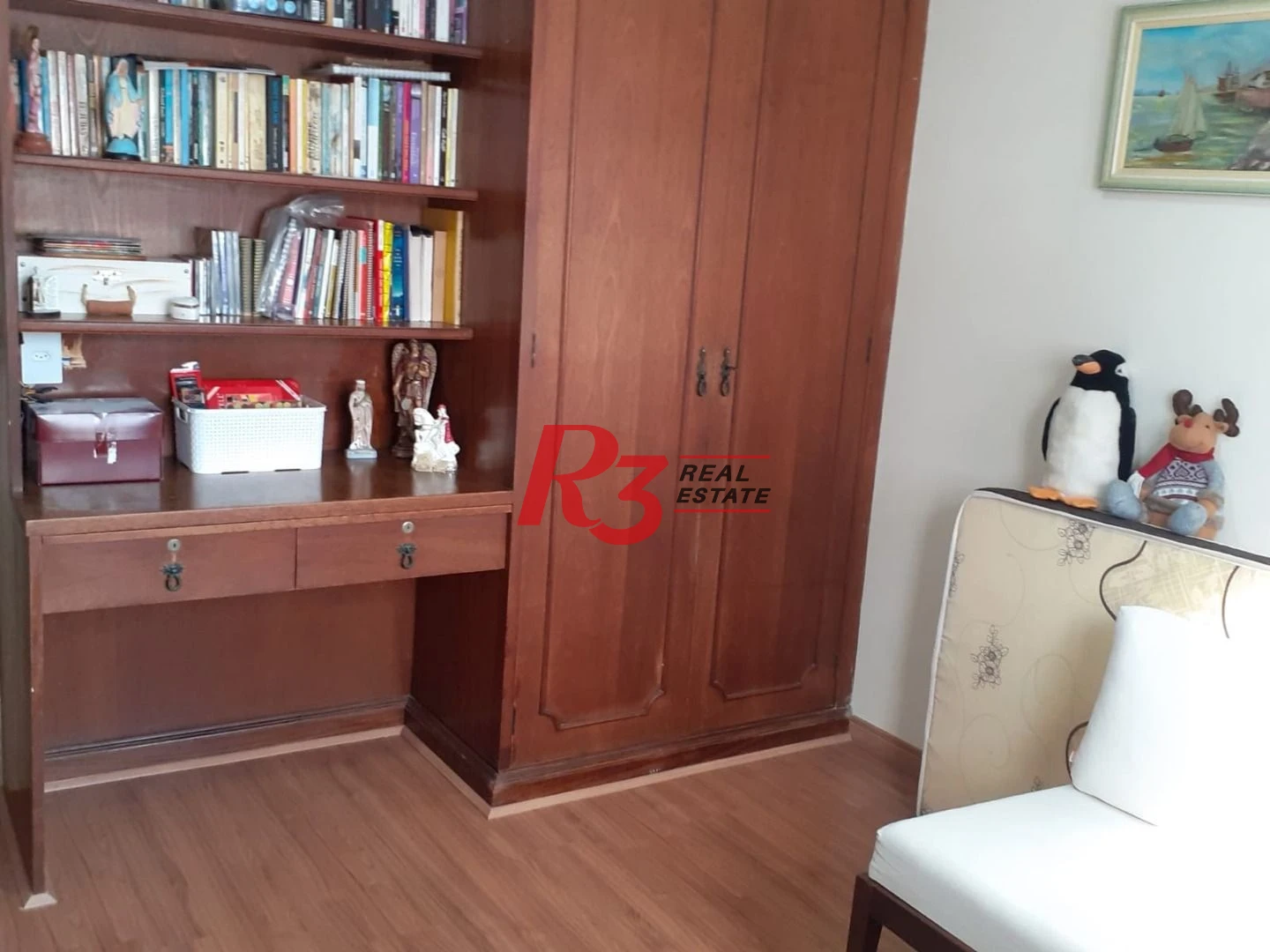 Apartamento com 3 dormitórios à venda, 113 m² - Gonzaga - Santos/SP