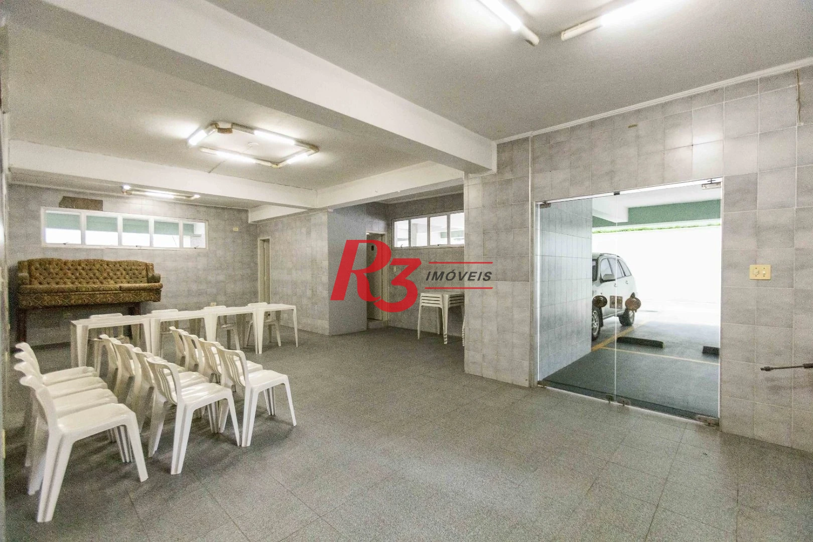 Apartamento com 3 dormitórios à venda, 113 m² - Gonzaga - Santos/SP