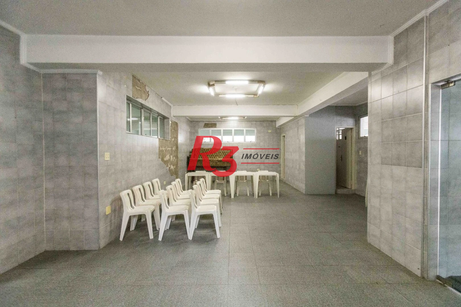 Apartamento com 3 dormitórios à venda, 113 m² - Gonzaga - Santos/SP