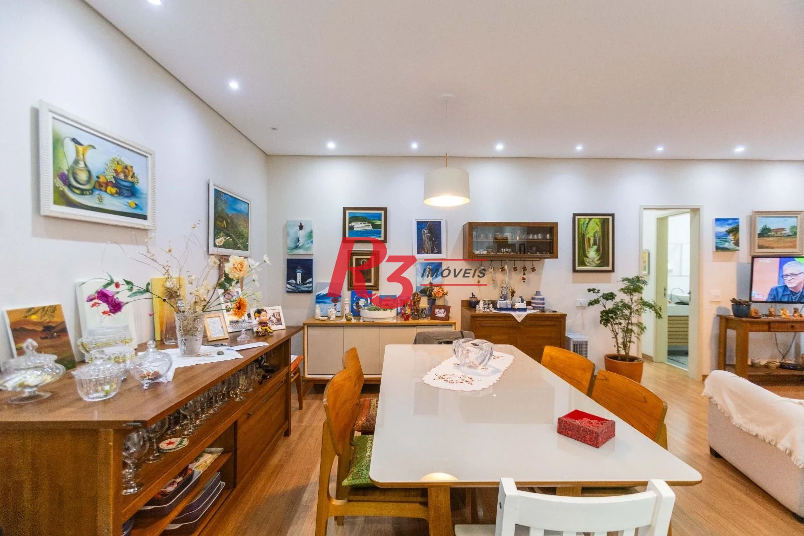 Apartamento com 3 dormitórios à venda, 113 m² - Gonzaga - Santos/SP