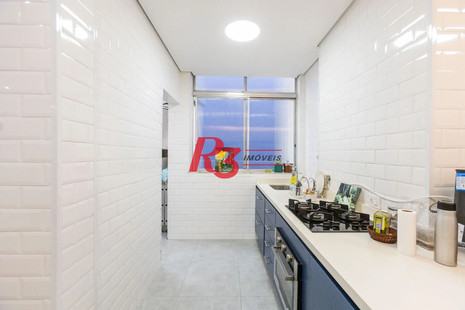 Apartamento com 3 dormitórios à venda, 113 m² - Gonzaga - Santos/SP