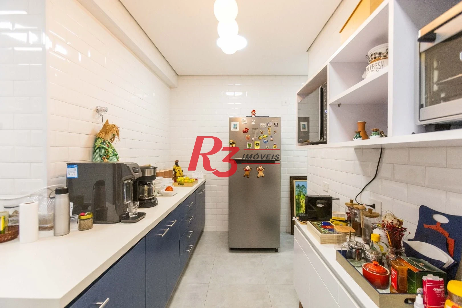 Apartamento com 3 dormitórios à venda, 113 m² - Gonzaga - Santos/SP