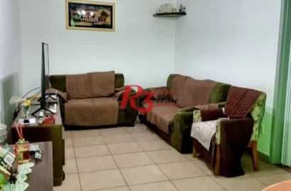 Apartamento com 2 dormitórios à venda, 75 m² por R$ 300.000,00 - Vila Matias - Santos/SP