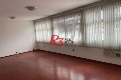 Apartamento com 2 dormitórios à venda, 124 m² - Boqueirão - Santos/SP