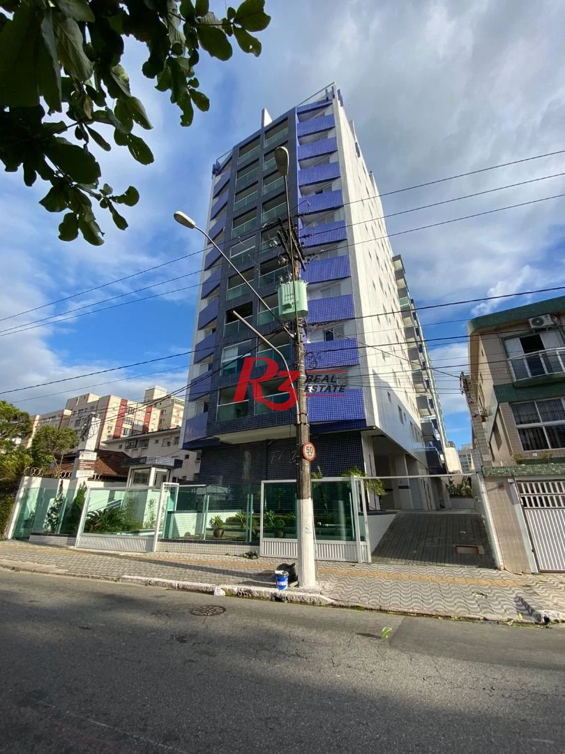 Apartamento com 1 dormitório à venda, 55 m² - Centro - São Vicente/SP
