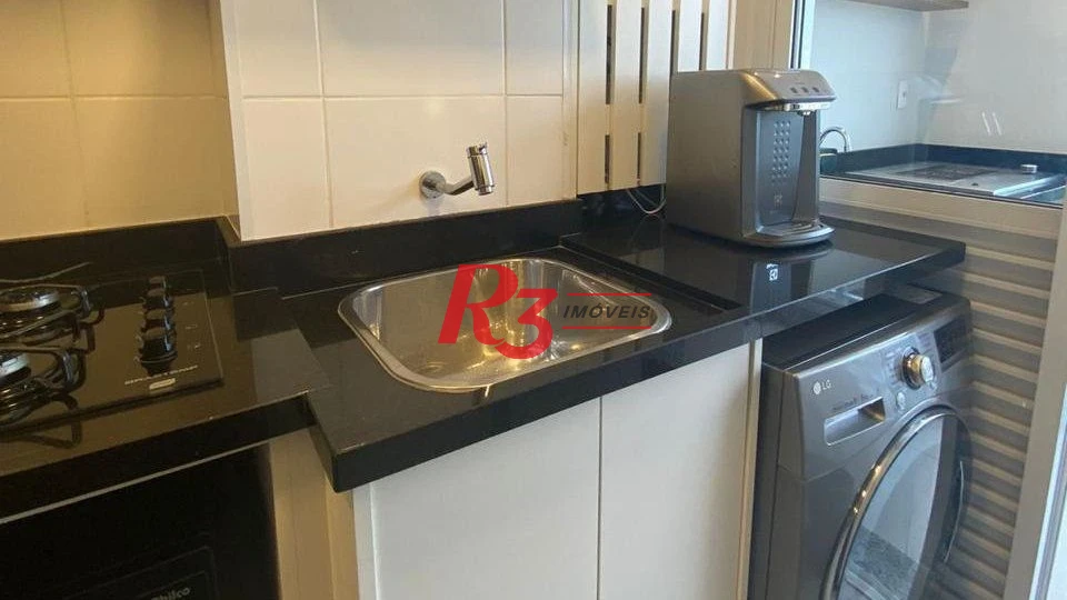 Apartamento com 1 dormitório à venda, 50 m² por R$ 430.000,00 - Vila Matias - Santos/SP