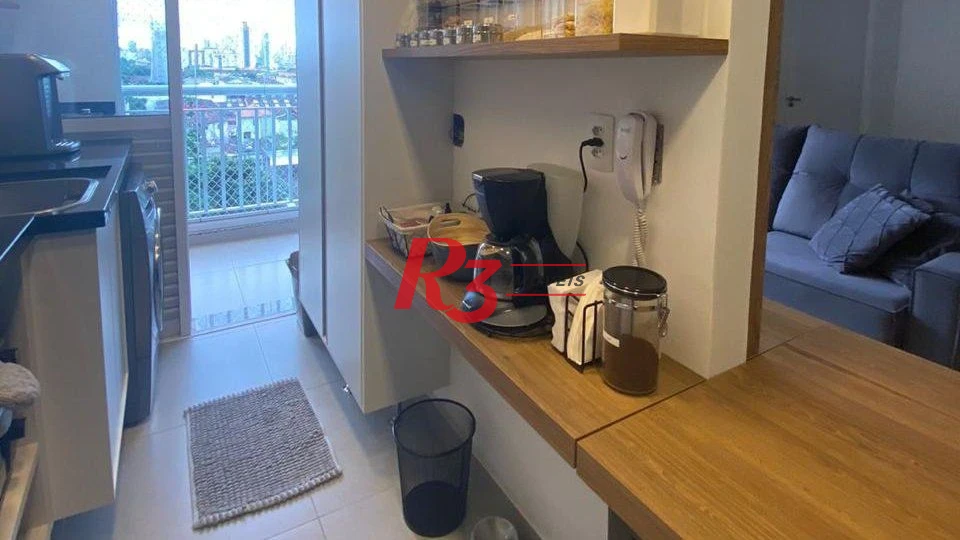 Apartamento com 1 dormitório à venda, 50 m² por R$ 430.000,00 - Vila Matias - Santos/SP