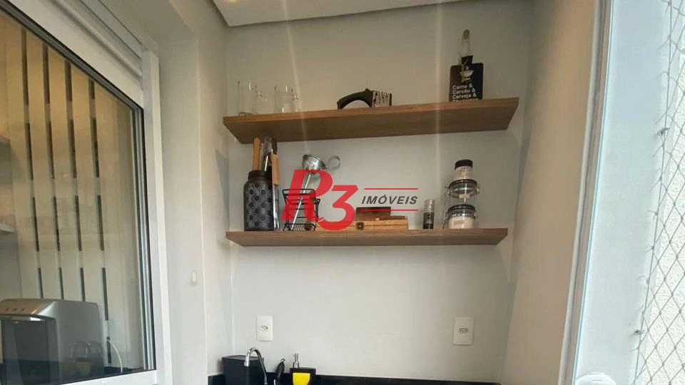 Apartamento com 1 dormitório à venda, 50 m² por R$ 430.000,00 - Vila Matias - Santos/SP