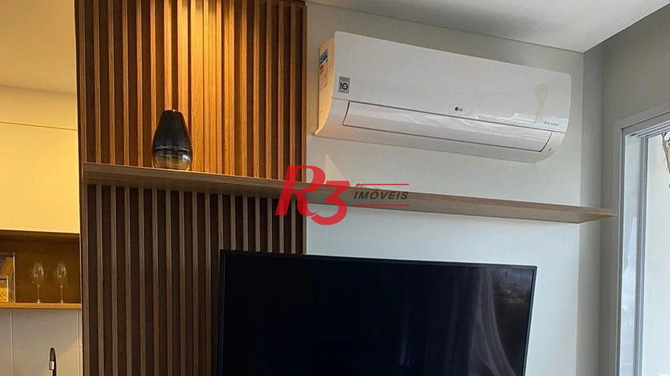Apartamento com 1 dormitório à venda, 50 m² por R$ 430.000,00 - Vila Matias - Santos/SP