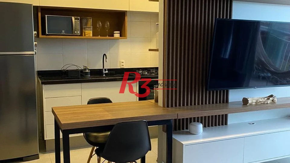 Apartamento com 1 dormitório à venda, 50 m² por R$ 430.000,00 - Vila Matias - Santos/SP