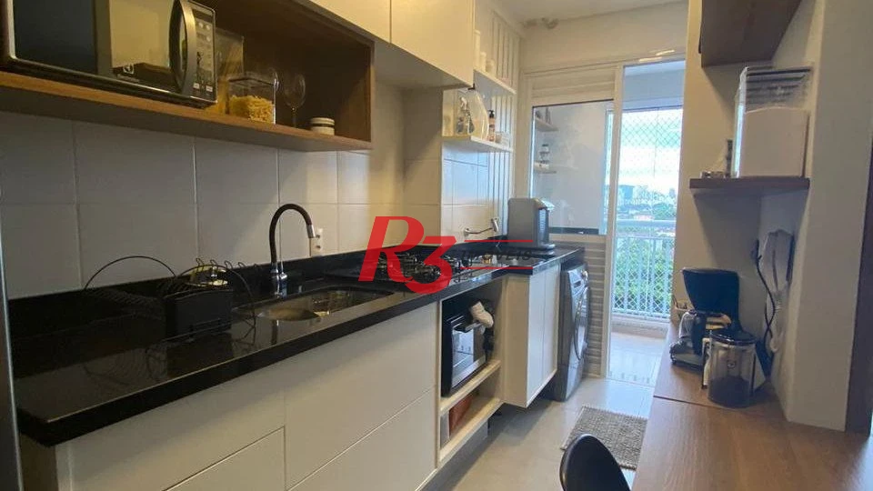 Apartamento com 1 dormitório à venda, 50 m² por R$ 430.000,00 - Vila Matias - Santos/SP