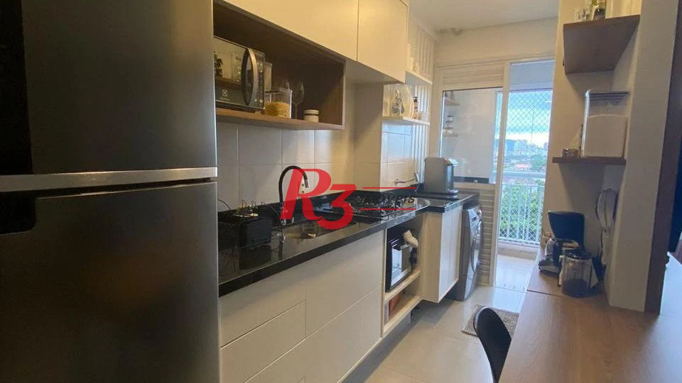 Apartamento com 1 dormitório à venda, 50 m² por R$ 430.000,00 - Vila Matias - Santos/SP