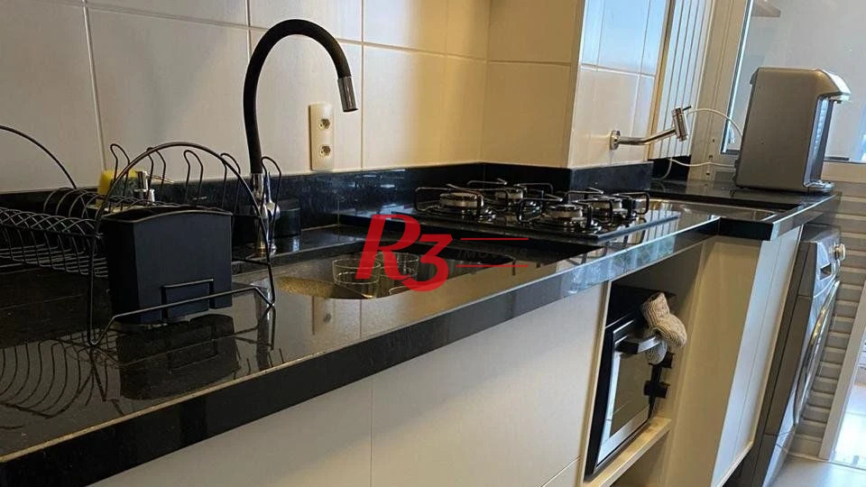 Apartamento com 1 dormitório à venda, 50 m² por R$ 430.000,00 - Vila Matias - Santos/SP