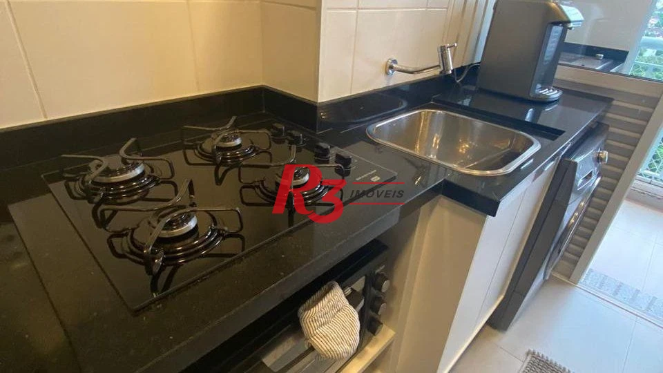 Apartamento com 1 dormitório à venda, 50 m² por R$ 430.000,00 - Vila Matias - Santos/SP