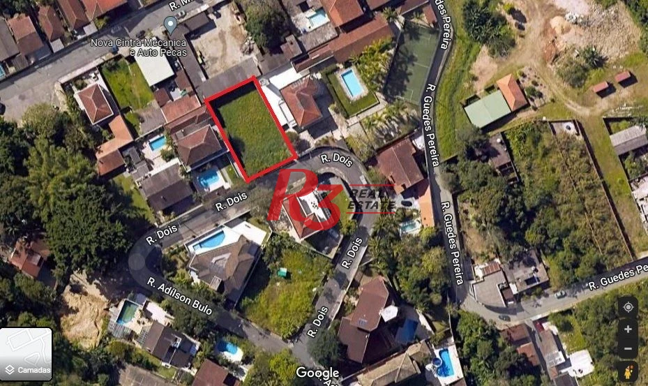 Terreno à venda, 700 m² por R$ 980.000,00 - Morro de Nova Cintra - Santos/SP