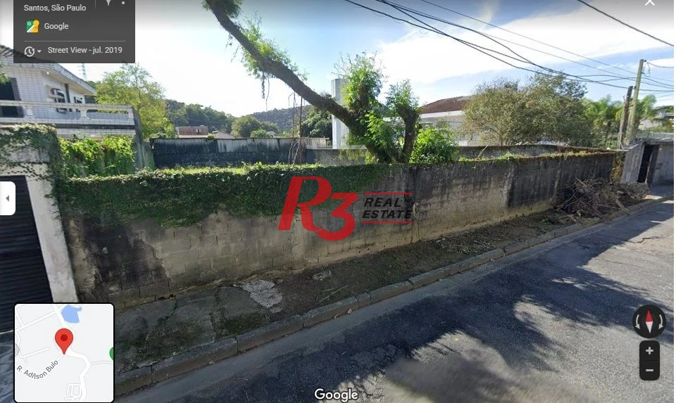 Terreno à venda, 700 m² por R$ 980.000,00 - Morro de Nova Cintra - Santos/SP