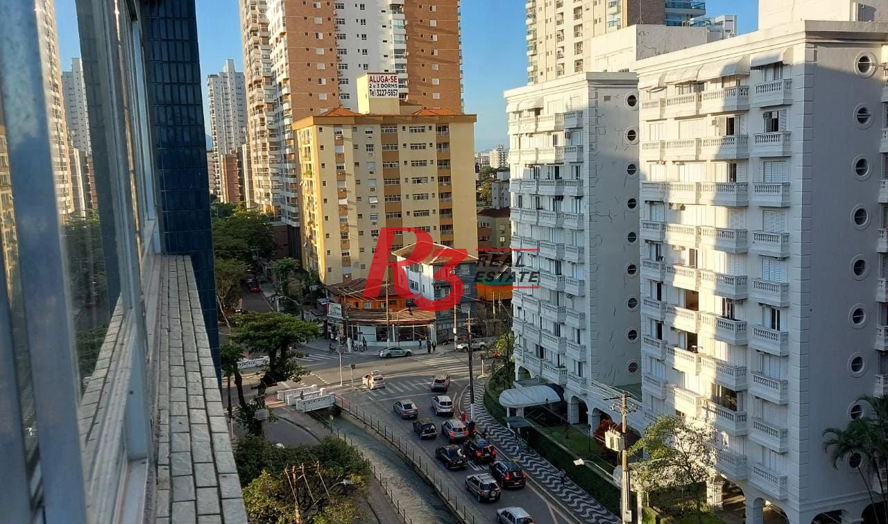 Apartamento com 4 dormitórios à venda, 233 m² por R$ 1.900.000,00 - Embaré - Santos/SP