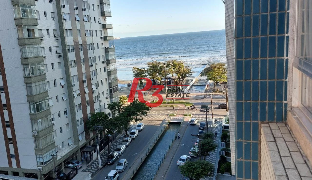 Apartamento com 4 dormitórios à venda, 233 m² por R$ 1.900.000,00 - Embaré - Santos/SP