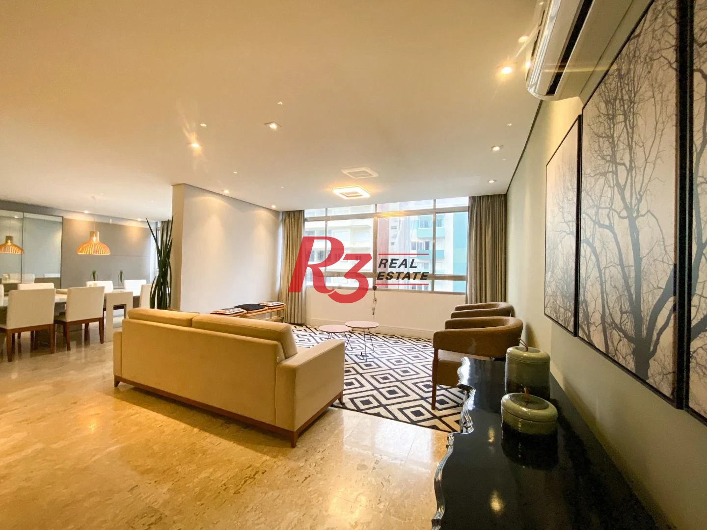 Apartamento com 4 dormitórios à venda, 233 m² por R$ 1.900.000,00 - Embaré - Santos/SP