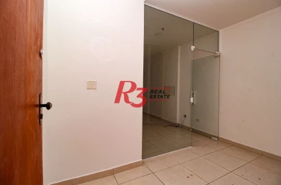 Sala para alugar, 55 m² por R$ 3.000,00/mês - Centro - Santos/SP