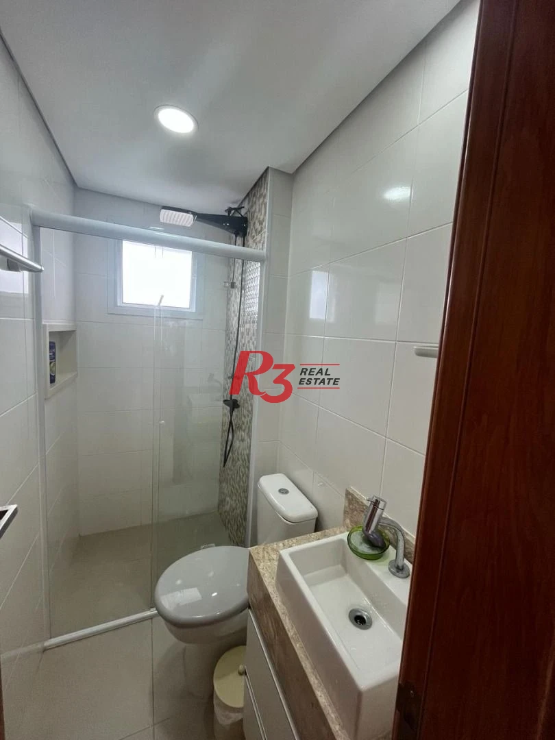 Apartamento à venda, 53 m² por R$ 740.000,00 - Embaré - Santos/SP
