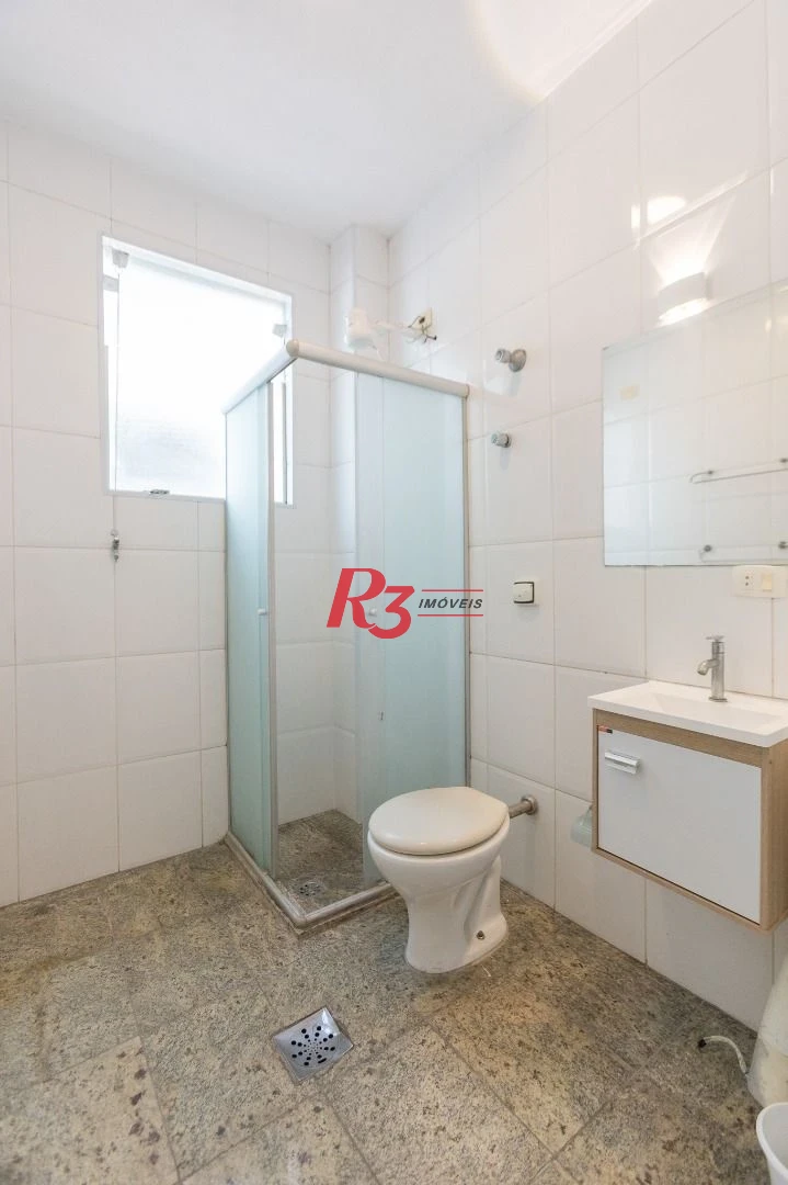 Apartamento com 1 dormitório para alugar, 50 m² por R$ 3.000,00/mês - Boqueirão - Santos/SP