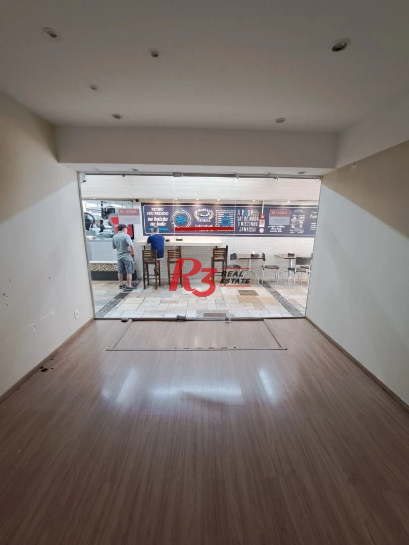 Loja para alugar, 32 m² por R$ 4.800,00/mês - Boqueirão - Santos/SP