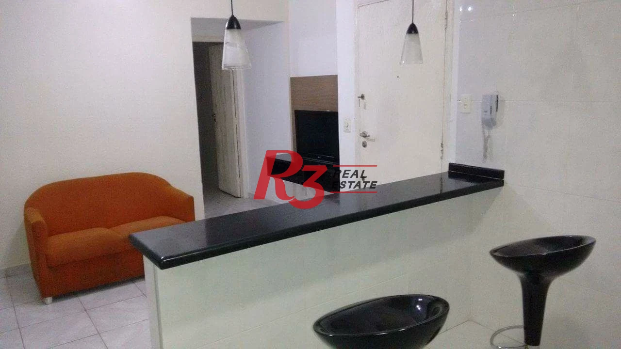 Apartamento com 1 dormitório à venda, 64 m² por R$ 240.000,00 - Itararé - São Vicente/SP