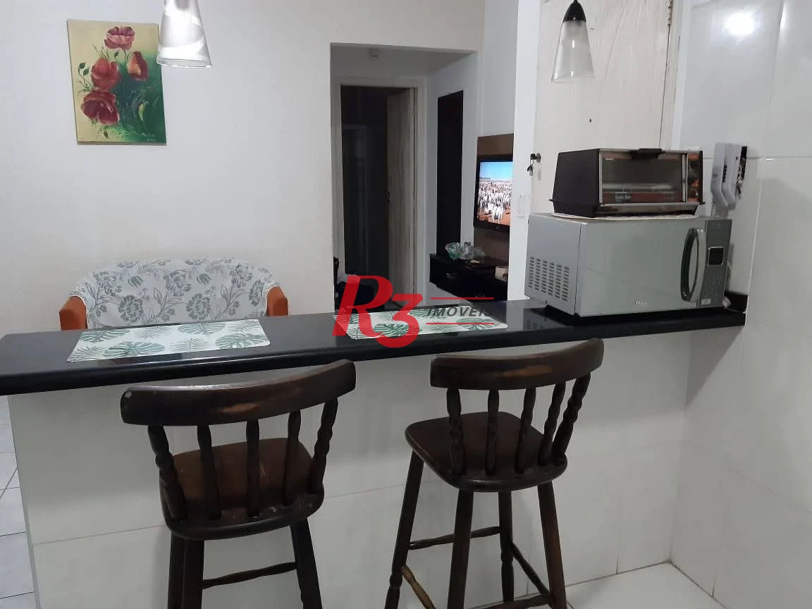 Apartamento com 1 dormitório à venda, 64 m² por R$ 240.000,00 - Itararé - São Vicente/SP