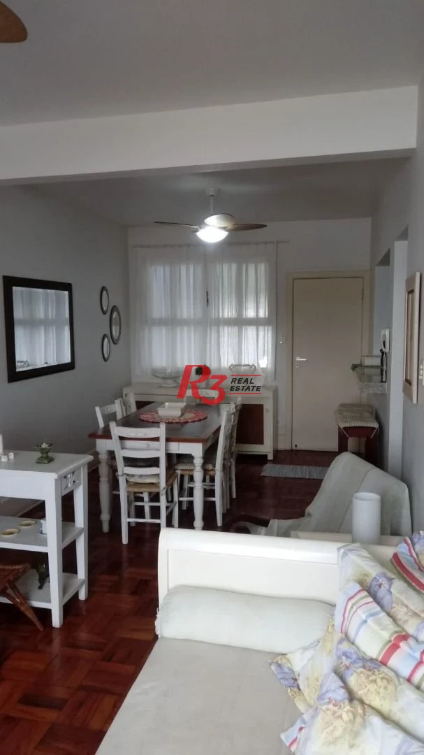 Apartamento com 1 dormitório à venda, 90 m² - Itararé - São Vicente/SP