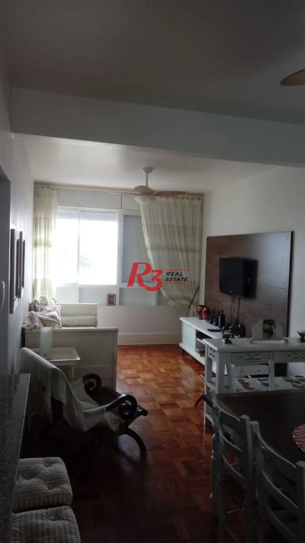 Apartamento com 1 dormitório à venda, 90 m² - Itararé - São Vicente/SP