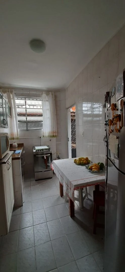 Apartamento térreo com 2 dormitórios à venda, 76 m² - Vila Matias - Santos/SP