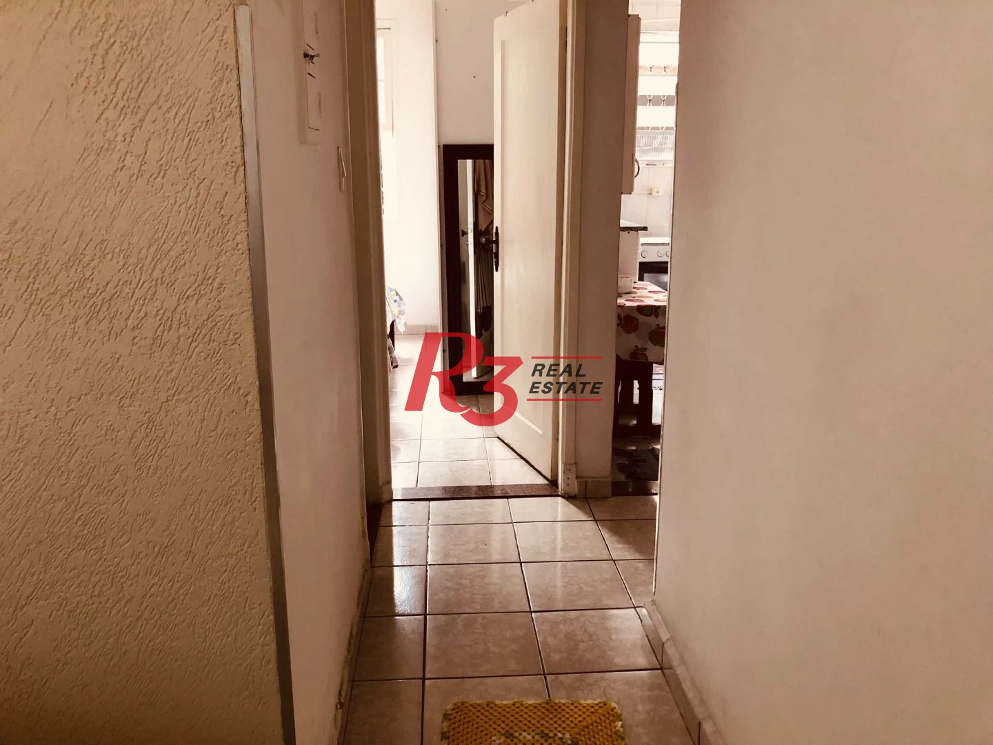 Apartamento térreo com 2 dormitórios à venda, 76 m² - Vila Matias - Santos/SP