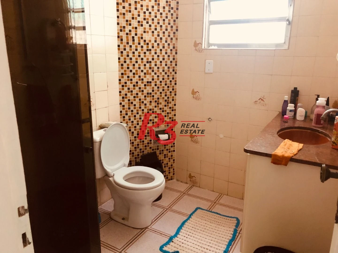 Apartamento térreo com 2 dormitórios à venda, 76 m² - Vila Matias - Santos/SP