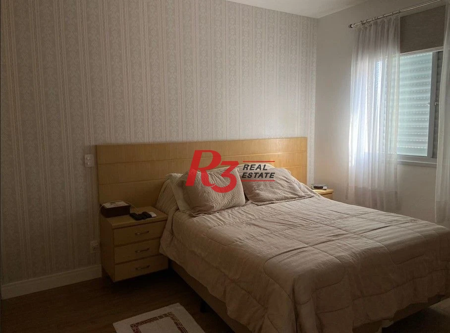 Apartamento com 3 dormitórios à venda, 150 m² - Marapé - Santos/SP