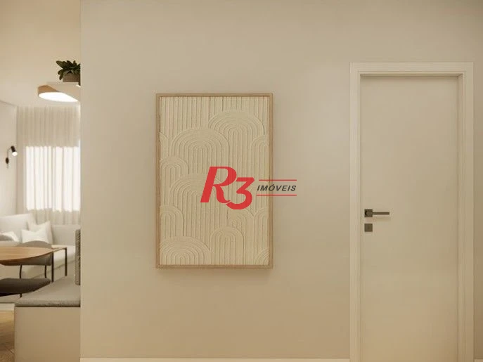 Apartamento com 2 dormitórios à venda, 80 m² por R$ 550.000,00 - Boqueirão - Santos/SP